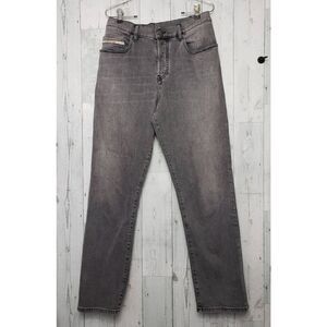 Diesel Button Fly Men's Distressed / Faded Black / Grey Jeans Sz. 36 Waist